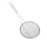 VALICLUD Stainless Steel Kitchen Strainer Ladle Fine Mesh Wire Skimmer Spoon for Frying French Fries Noodles Pasta Colander Dishwasher Safe Multifunctional Cooking Tool