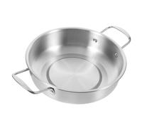 VALICLUD Stainless Steel Korean Ramen Pot Lightweight Overflow Soup Noodle Cooker for Camping Picnic Outdoor Use Multi Function Kitchen Stock Pot