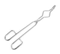 VALICLUD Stainless Steel Laboratory Crucible Clamp Multi-Purpose Beaker Clip Chemical Supplies Tool for Secure Melting Pots Holding