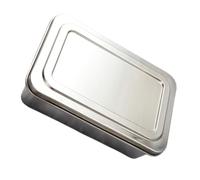 VALICLUD Stainless Steel Leakproof Snack Storage Container with Lid, Comfortable Feel, Portable Food Preservation Box for Fruit and Lunch,