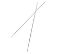 VALICLUD Stainless Steel Long Cooking Chopsticks Non Slip Extended Noodle Sticks for Frying Hot Pot Reusable Dishwasher Safe Kitchen Tableware
