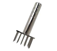 VALICLUD Stainless Steel Meat Tenderizer Needle Tool Steak Tenderiser for Chicken Beef Pork Venison Practical Kitchen Meat Pounding Hammer Mallet
