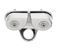 VALICLUD Stainless Steel Sailing Cam Cleat with Quick Release and Easy Disassembly for Kayak and Canoe Line Or Rope, Sturdy Silver Boat Cam Cleat Hardware for Deck Mounting