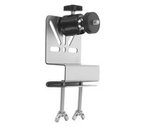 VALICLUD Stainless Steel Security Camera Bracket for Outdoor Use, Easy Installation Gutter Mount Bracket Compatible with Flood Lights, Sturdy Corner Mount for Roof Gutter Surveillance