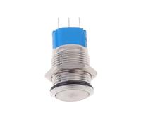 VALICLUD Stainless Steel Self Locking Push Button Switch Anti-rust Industrial Control Circuit Power Supply