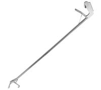 VALICLUD Stainless Steel Snake Catcher Clip Safe Snake Trap Clip Easy to Carry Multi-purpose Simple and Creative Design Silver Home Garden Agriculture Tool and Things from High Places