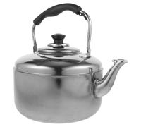 VALICLUD Stainless Steel Whistling Tea Kettle 6l Large Capacity Water Boiling Kettle for Household Stove Top Use Sturdy Handheld Pot for Home Kitchen