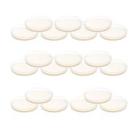 VALICLUD Sterile Nutrient Agar Plates Made of PC and Agar 20pcs Pre-poured 9cm Petri Dishes Ready to Use with Accurate Nutrient Formula and Effortless for Science Projects and Research