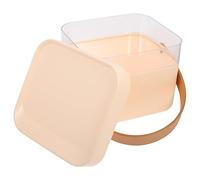 VALICLUD Storage Box for Manicure Tools and Home Medicine Organizing Double Layer Design Compartments Portable and Compact for Travel and Daily Use for Medication and Items Storage