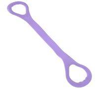 VALICLUD Stretching Elastic Band for Home Fitness One-word Shape Chest Training Strap Purple Figure Yoga Band for Pilates Back and Shoulder Workouts