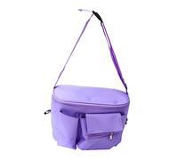 VALICLUD Stroller Organizer Bag with Multi-Pocket Compact Hanging Design Purple Oxford Fabric Space Saving and Keeps Things Clean and Tidy for Infant Stroller and Baby Carriage for Walks