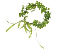 VALICLUD Stunning Shamrock Headband for Patrick's Day Vibrant Green Accessory for Women for Celebrations and Festive Events Comfortable and Design