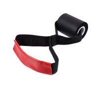 VALICLUD Sturdy Door Bolt with Practical Gate Latch and Workout Tension Rope, PVC and Foam Material, Adds Security and Convenience, Suitable for Office and Home Use, Red