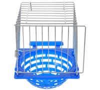 VALICLUD Sturdy Iron Wire and Plastic Bird Breeding Nest Box for Pigeon and Bird Efficient Breeding Assistance with Convenient Nest Basin Suitable