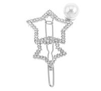VALICLUD Stylish Star Hair Clips for Women Girls Prom Bridal Decorative Hair Pins Rhinestones