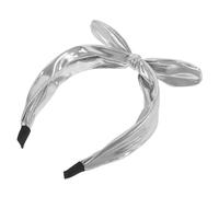 VALICLUD Stylish Wide Metallic Hairband for Women for Festivals Parties and Daily Wear Comfortable Durable Design with Shiny Finish