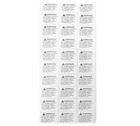 VALICLUD Suffocation Warning Sticker Roll 3x2cm, 500pcs Non-Adhesive Choke Hazard Labels for Packaging Safety, Industrial Warning Label for Shipping and Handling