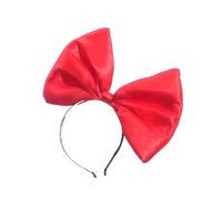 VALICLUD Super Large Red Bowknot Headband Lightweight Hair Band for Women and Festival Hair Accessories with Oversized Bow Decoration for Birthday Party and Family Photos