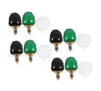 VALICLUD Table Tennis Balloon Sports Themed Party Supplies with Green Black Rackets and White Balls for Boys Birthday Competition Photo Props Decorations
