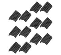 VALICLUD Table Tennis Table Corner Guard Anti-collision Pads Plastic Black 12pcs Childproof Edge Protector for Desk Indoor Babyproofing
