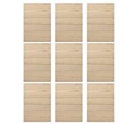 VALICLUD Taekwondo Breakable Boards and Beautiful Texture with Moderate Hardness 9pcs Wood Training Tool for Taekwondo Competition and Practice