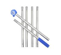 VALICLUD Telescopic Window Opening Pole Opener Tool with 6-section Adjustable Metal and Plastic Rod for Loft Hatch and Blinds in Indoor Home Settings