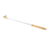 VALICLUD Telescopic Wooden Tickle Back Scratcher Long Handle for Men and Women Body Scratching Massage Tool for Adults Home Relaxation Use