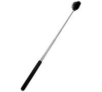 VALICLUD Telescoping Back Scratcher with Silicone Handle Portable Self Back Massager for Women and Men Smooth Surface for Comfortable Itch Relief Face Neck