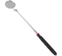 VALICLUD Telescoping Inspection Mirror Extendable Flexible Round Car Maintenance Tool for Engine Chassis Vehicle Repair and Machinery Checks