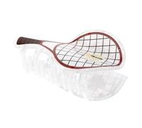 VALICLUD Tennis Racket Acrylic Hair Claw Clip for Women and Stable Half Up Grip for Thick and Thin Hair Lightweight Durable Sports Accessory for Game Day Hairstyles