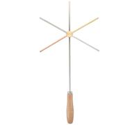 VALICLUD Thermal Conductivity Demonstrator Teaching Aid Copper Iron Aluminum Heat Transfer Rods Physics Experiment Equipment for School Science Education