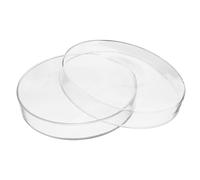 VALICLUD Thickened 180mm High Borosilicate Glass Petri Dishes Lids for Sterile Cell and Bacterial Cultures, Laboratory and Educational Research Plates