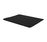 VALICLUD Thickened Square Pu Mouse Pad for Desktop Work Black | Single Sided, Nonslip Base, Extra Cushioning, Easy Cleaning, Modern Minimalist Professional Finish