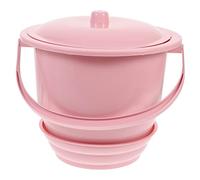 VALICLUD Thickened Urinal Bucket with Lid Non Slip Base Practical Portable Spittoon for Home Use Sterilizable Chamber Pot for Men Women Elderly