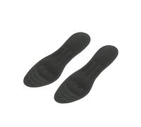 VALICLUD TPU Liquid Insoles Size XL Black Velvet Material Absorbs Shock and Provides Therapeutic Foot Massage and Plantar Fasciitis Relief
