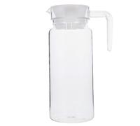 VALICLUD Transparent Acrylic Beverage Pitcher for Cold Water and Beer Drink Serving Container with Fine Craftsmanship Practical for Tea Milk Juice Housewarming Gift