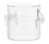 VALICLUD Transparent Emergency Stop Button Guard Cover Push Button Protector for Wall Switches Accident Prevention Safety Switch Box with Easy Installation