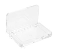 VALICLUD Transparent Square Blush Palette Empty Refillable Makeup Organizer Dual-purpose Container for Highlighter Concealer Lipstick DIY Cosmetic Storage