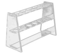 VALICLUD Transparent Test Tube Rack for Tubes Sampling Tube Holder with Stable Structure for Laboratory Use and Streamlined Experimentation