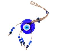 VALICLUD Turkish Evil Eye Glass Pendant Amulet for Home and Car Decor Feng Shui Charm Unique Design Dainty Evil Eye Jewelry for Luck and Safety