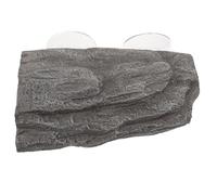 VALICLUD Turtle Basking Platform Resin Floating Dock for Turtle and Frog with Hiding and Resting Features Suitable for Reptile Habitats and Aquariums