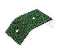VALICLUD Turtle Drying Platform Turtle Rest Platform Easy to Climb Nonslip Design Resin Pp Simulated Lawn Fish Tank for Aquatic Reptile Pets