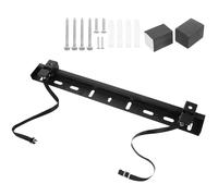 VALICLUD Tv Wall Bracket L-shaped Mechanical Bracket No Drill Tv Wall Mount Sturdy Construction Stainless Steel Aluminum Alloy Sponge Pad Bearing 45kg Capacity