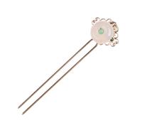 VALICLUD U-shape Hairpin for Women, Synthetic Material, Easy to Fix Chignon, Delicately Polished Retro Hair Stick Suitable for Casual Wearing and Wedding