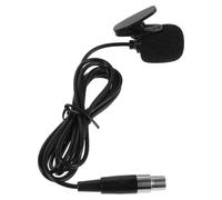 VALICLUD Unidirectional Wired Lavalier Microphone Clip Xlr Female Plug Neck Clip Mic for Lectures Vlogging Classroom Video Recording Noise-reducing Professional Audio Compatibility
