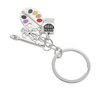VALICLUD Unique Keychain for Artists and Painting Enthusiasts Art Supplies Design Graduates Sons Daughters and Special Occasions