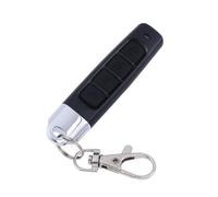 VALICLUD Universal Garage Door Opener Remote with 4 Buttons 433mhz Frequency Black Plastic Cloning Duplicator to 50m Transmission Range Suitable for Remote Door Entry