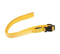 VALICLUD USB Rechargeable LED Waist Belt for Running and Hiking Safety | Four Lighting Modes, Weather Resistant Nylon Build, Yellow Style, about 5h Charge and 3h Glow