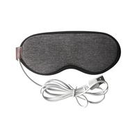 VALICLUD USB Steam Eye Mask Grey Heated Blindfold for Relieving Insomnia and Dry Eyes with USB Power for Home Office Travel Use