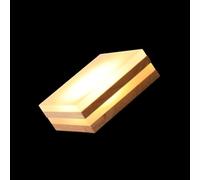 VALICLUD USB Wooden Crafts Base LED Night Light with Warm 3w Dimmable Acrylic Stackable Luminous Pedestal for Bonsai Fish Tank Display and Home Bedroom Decor